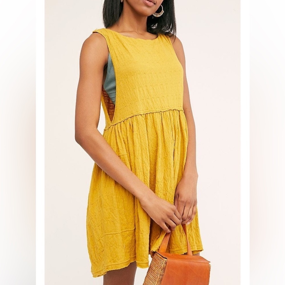 Free People I'm Still Obsessed Sleeveless Mini Dress